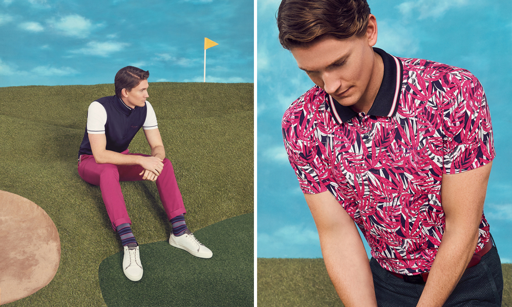 Ted Baker with Golf