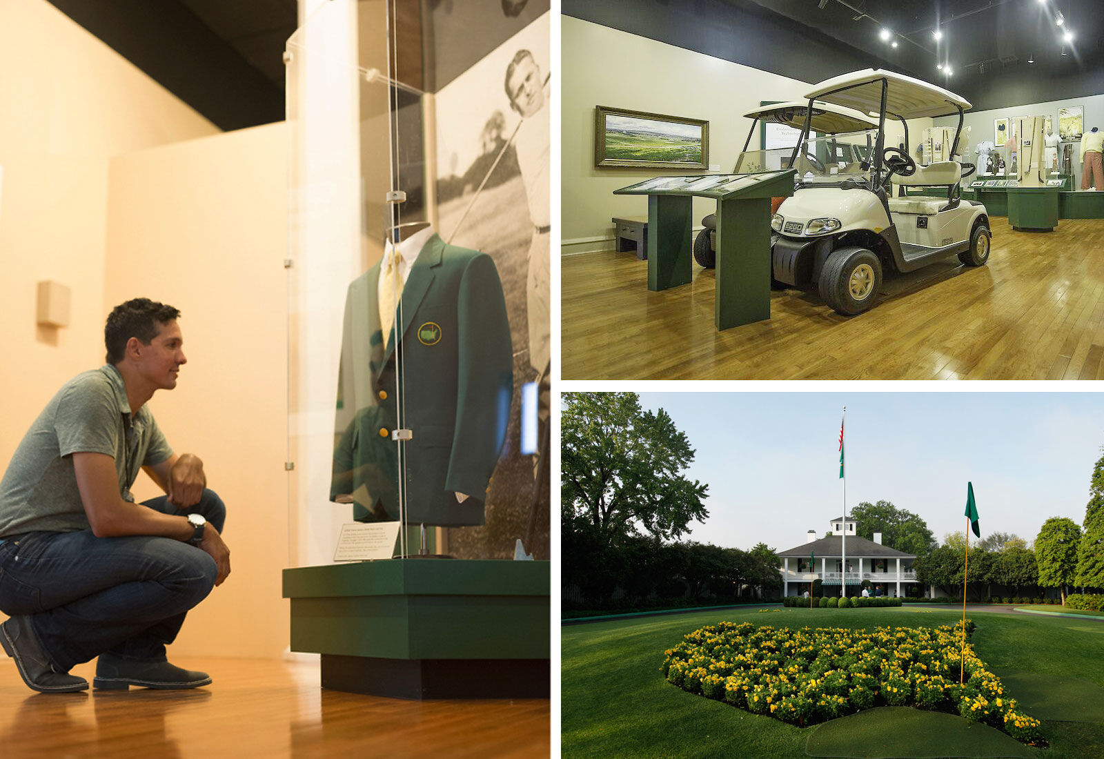 Golf exhibit at Augusta Museum of History