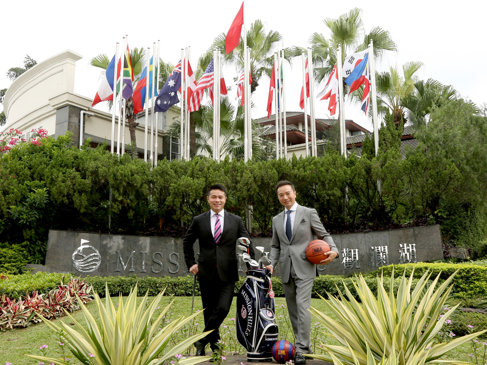 Ken and Tenniel Chu are the faces of golf in China