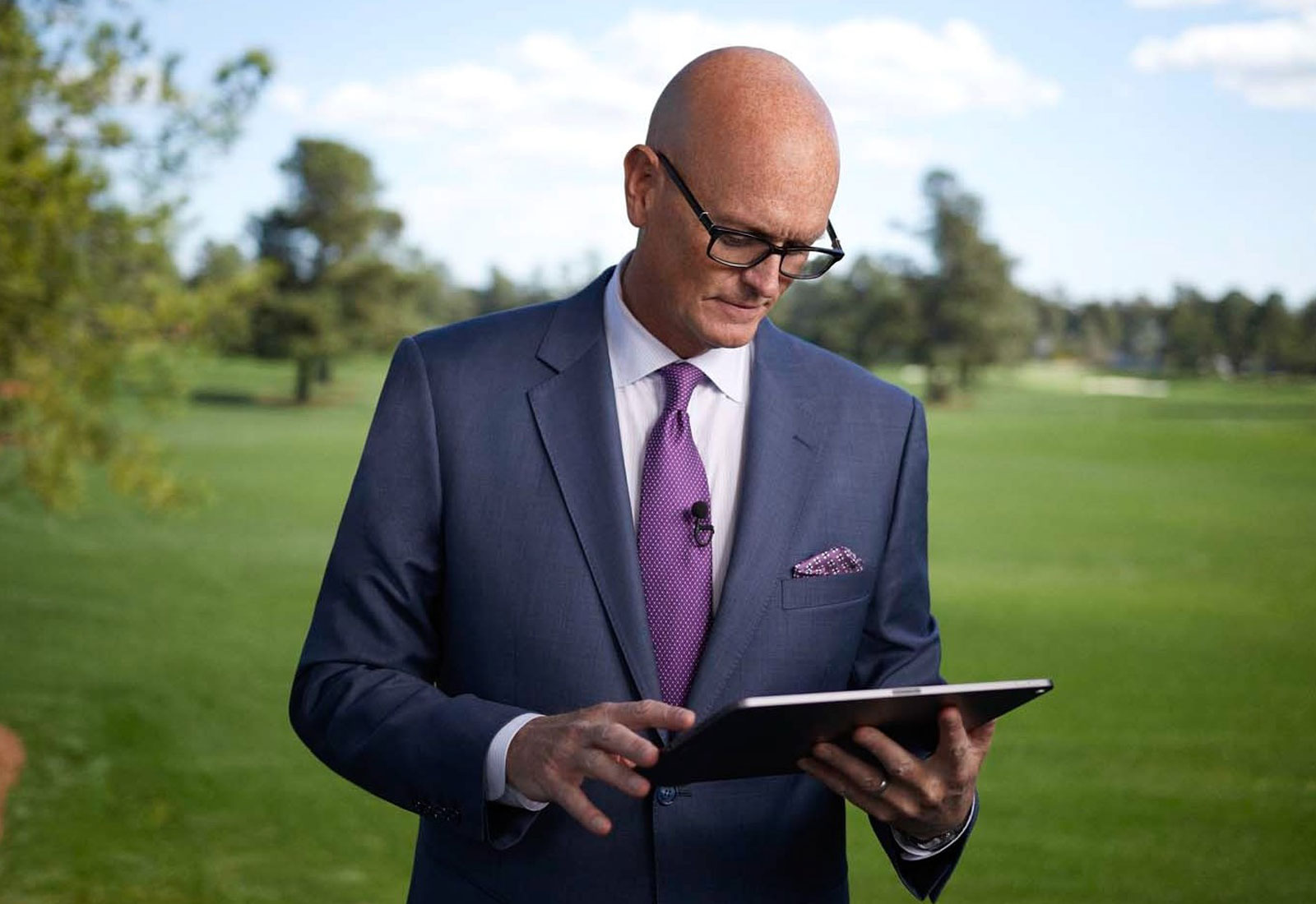 Scott Van Pelt looks at the IBM Watson-powered Personalized Masters Viewing Experience