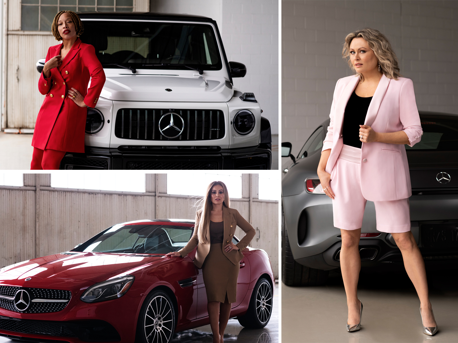 Three high-profile Canadian women—Mitsou Gélinas, Melissa Grelo, and Stacey McKenzie