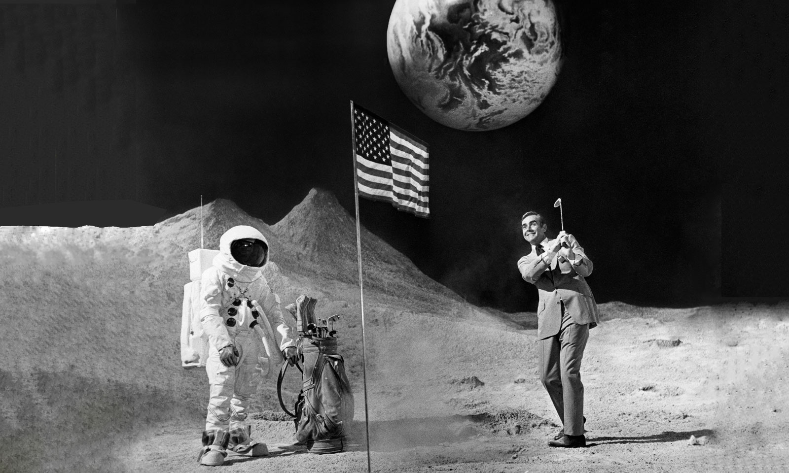 Men Land On The Moon
