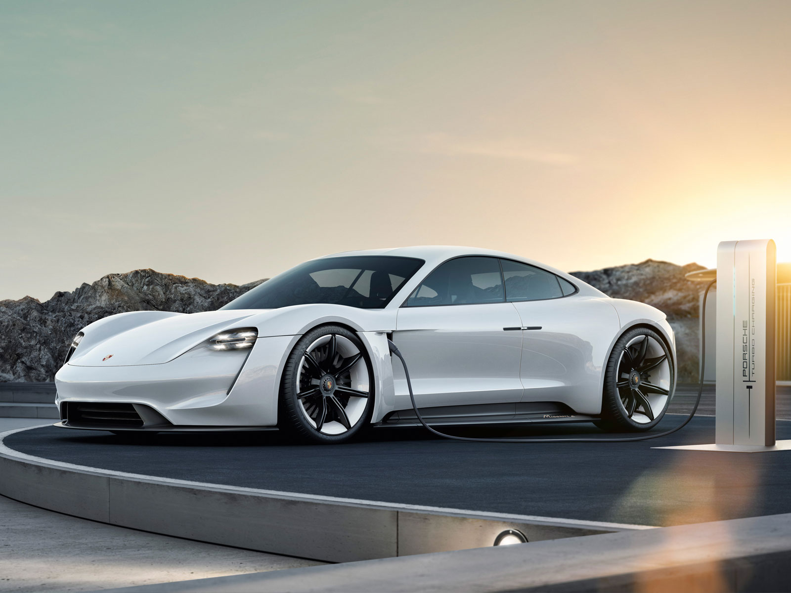 Porsche Taycan All-Electric Car