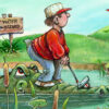 Artist Gary Patterson Captures the Humor of Golf Water Hazard