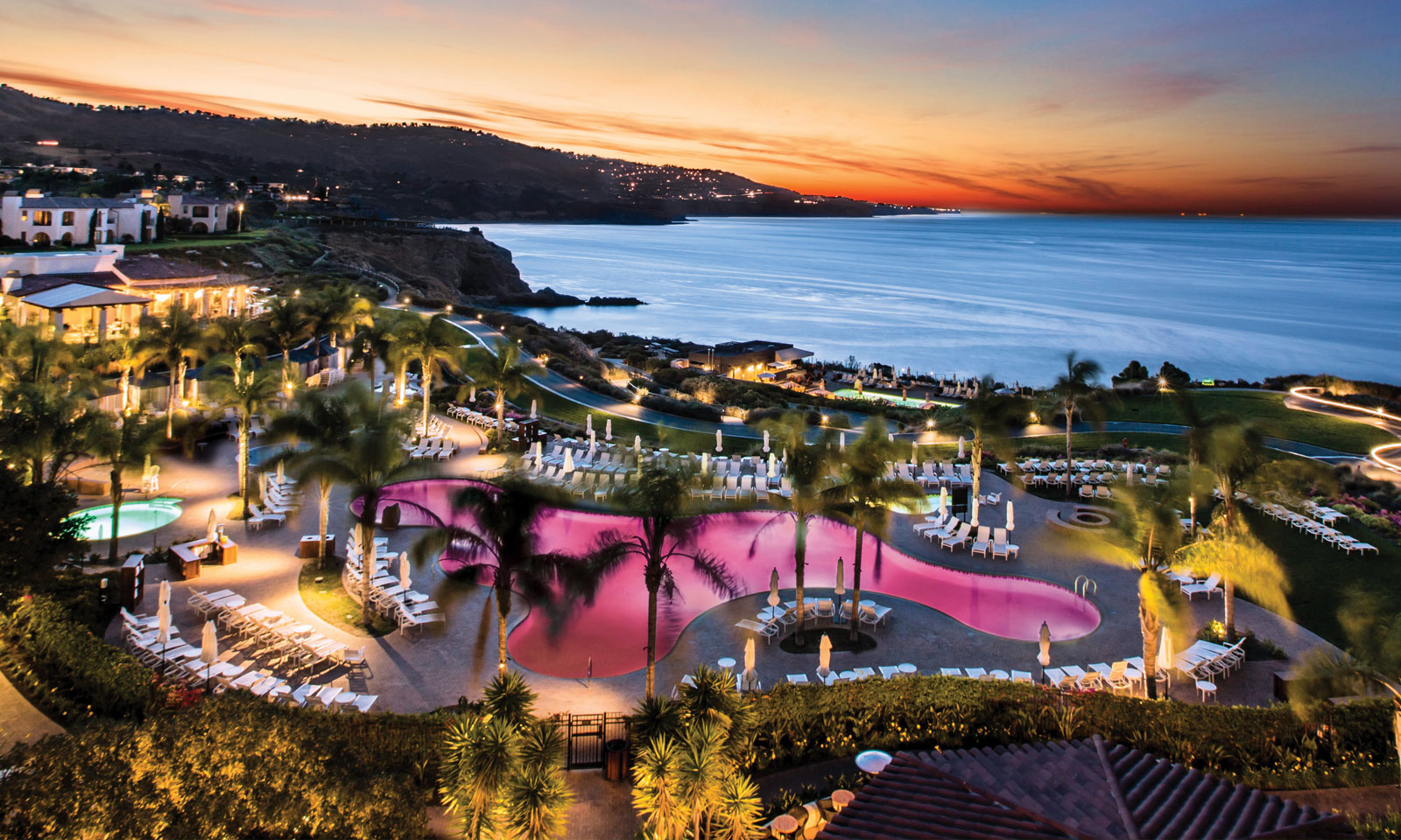 Terranea Turns Pink In Honor Of Breast Cancer Awareness Month pink