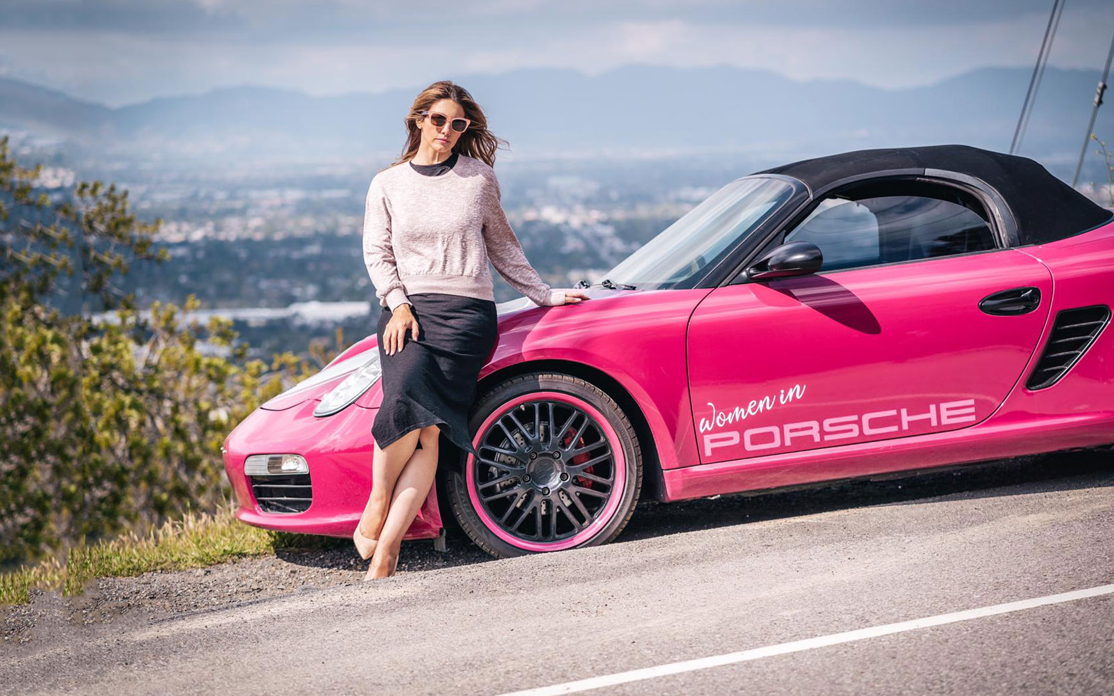 Women In Porsche, Laurina Esposito's Pink Porsche