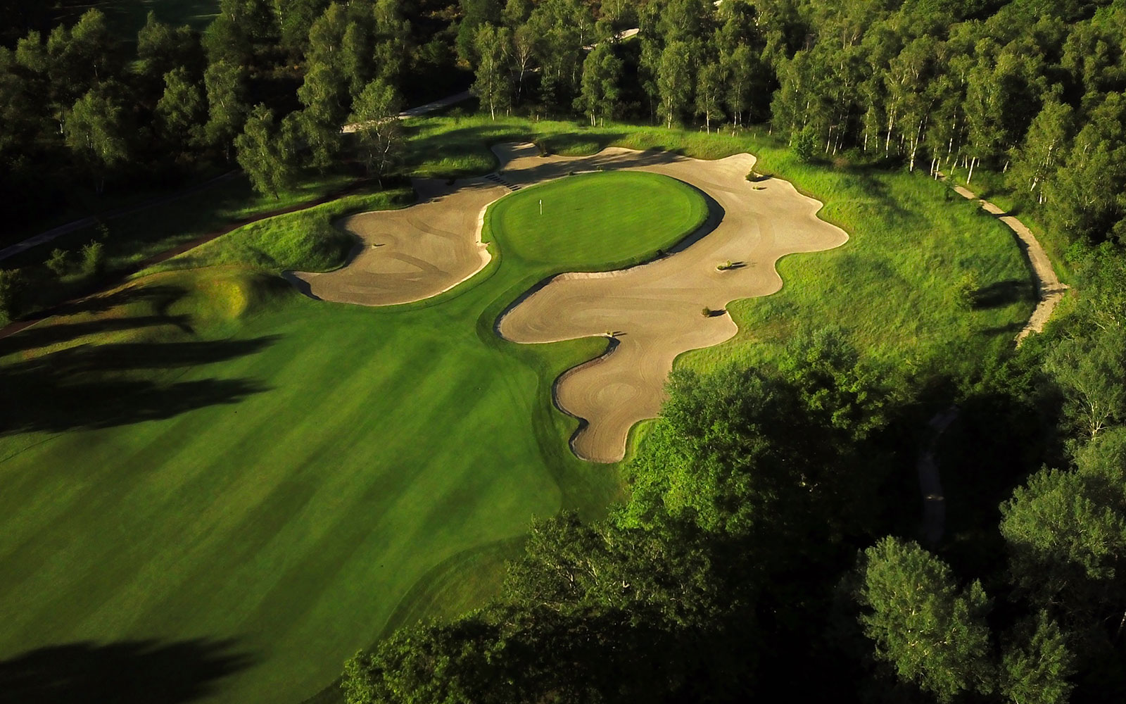 Gil Hanse New Course In Les Bordes view