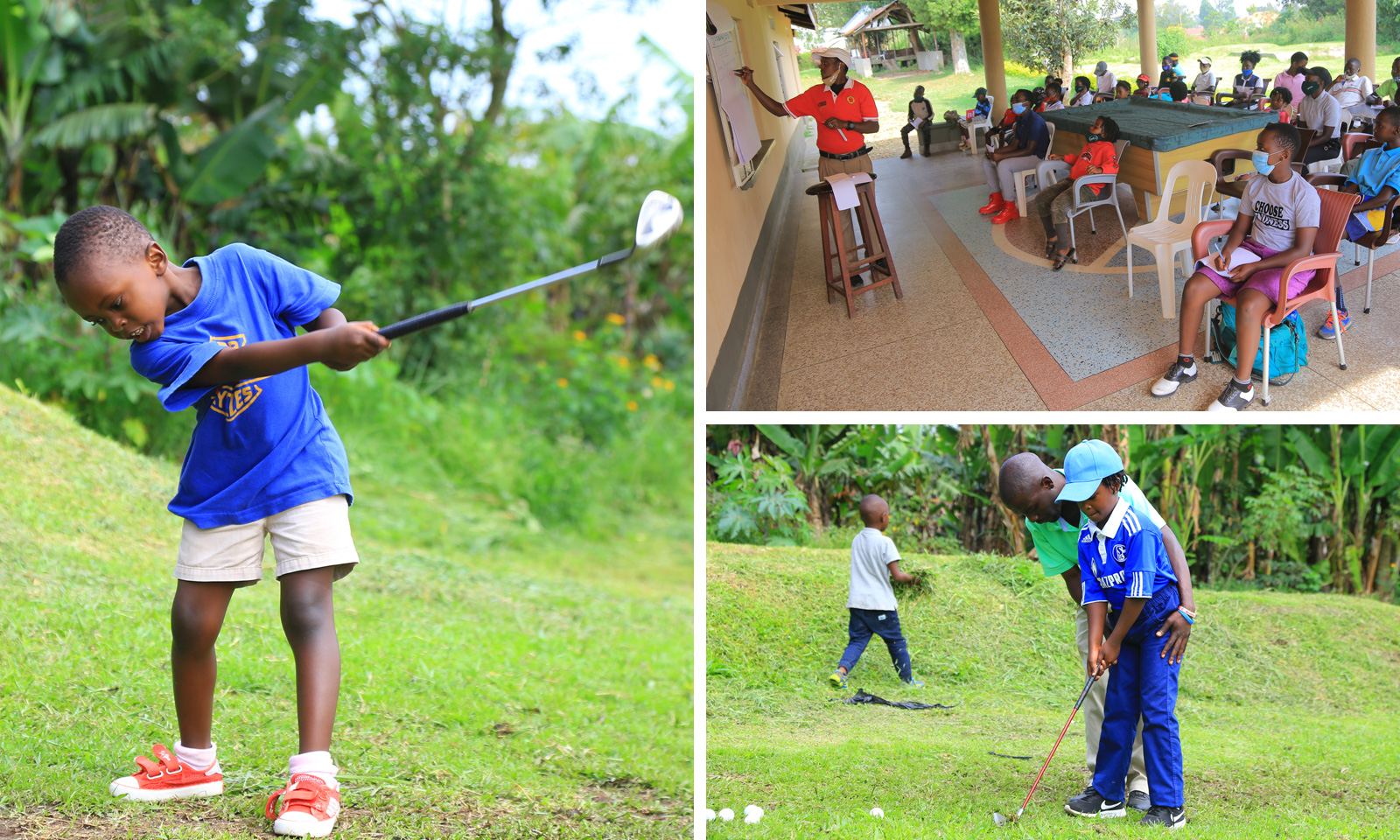 Afriyea Golf Academy students recover from civil war