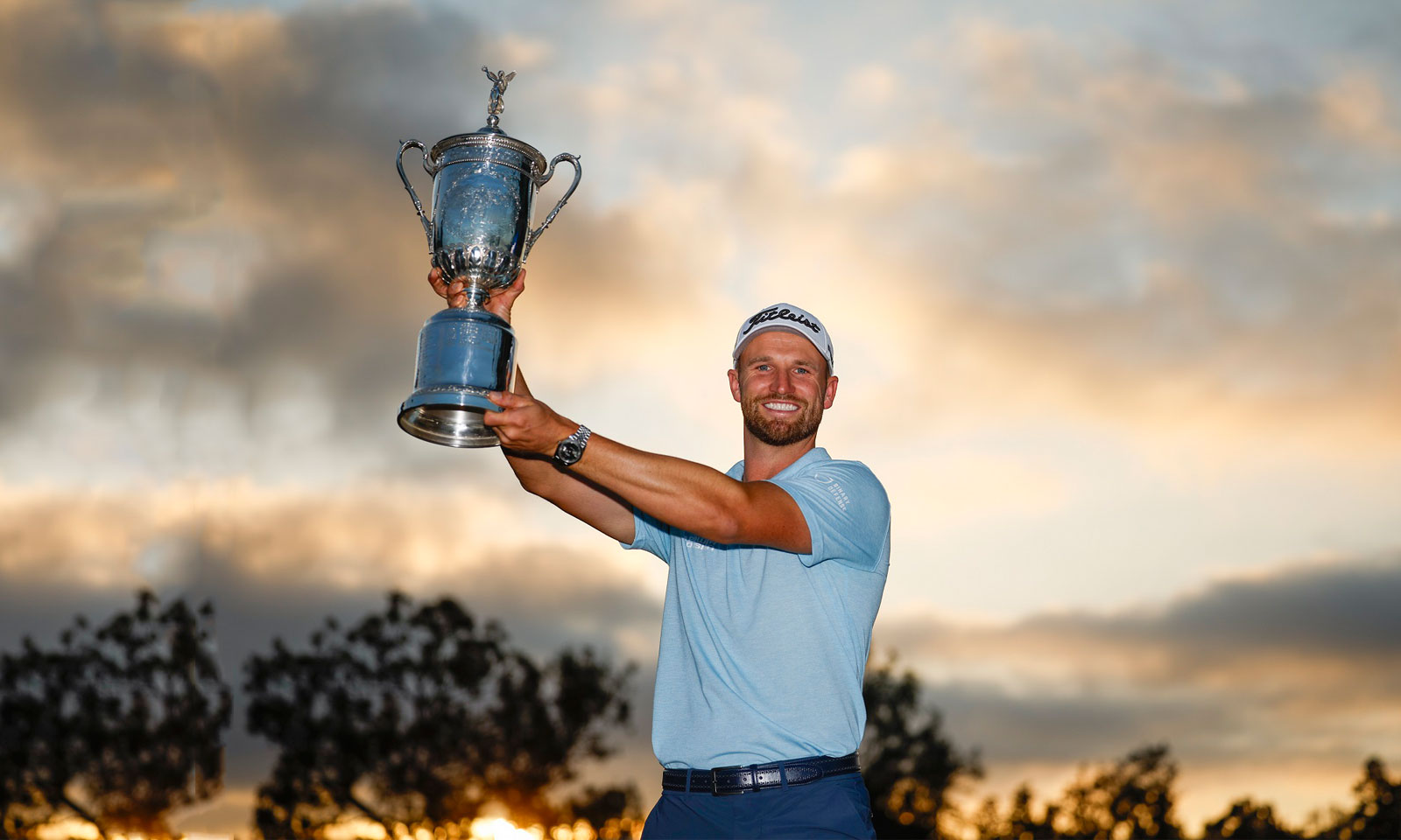 29-year-old Wyndham Clark from Denver overcomes Rory McIlroy, Rickie Fowler, and Scottie Scheffler to claim first major title