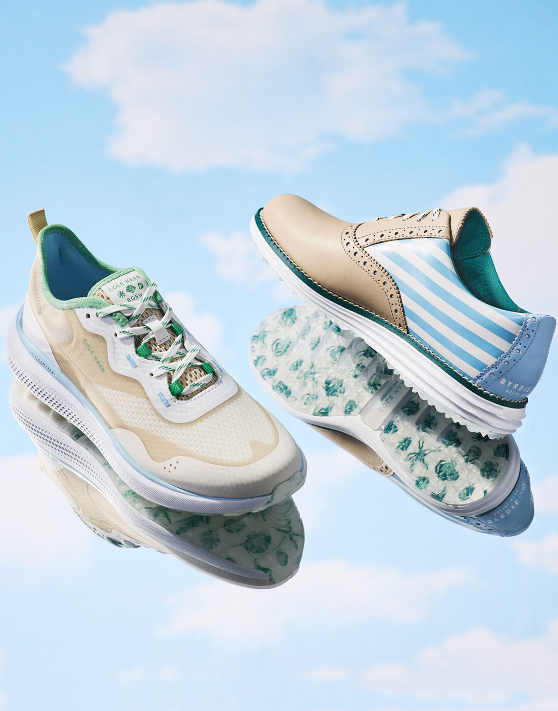 Cole Haan x Byrdie Golf Social Wear Bring Vintage Style to the Course