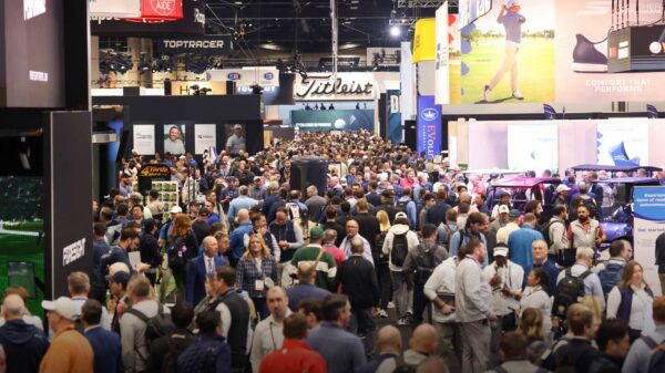 Golf industry professionals fill the Orange County Convention Center during the 2025 PGA Merchandise Show