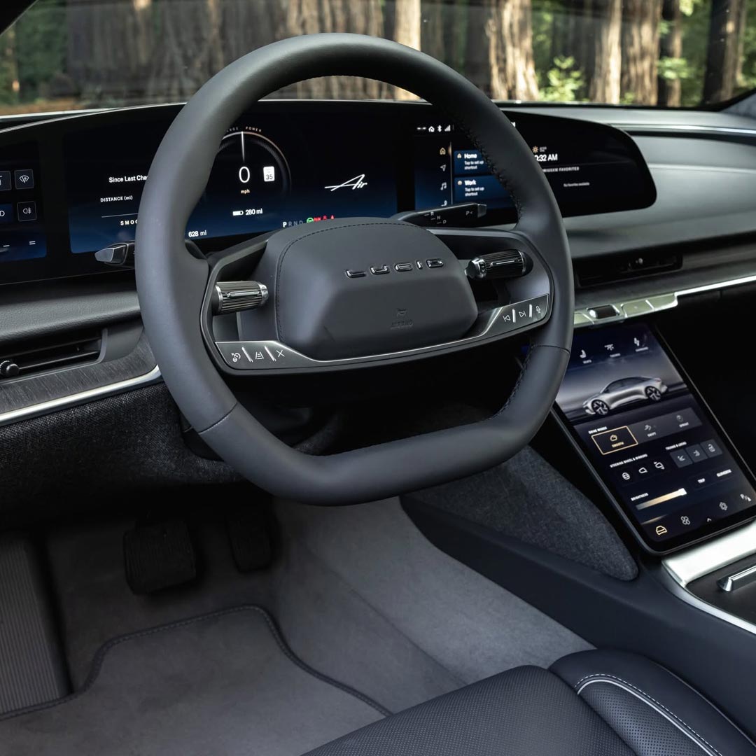 2026 Lucid Air Sedan Cockpit
