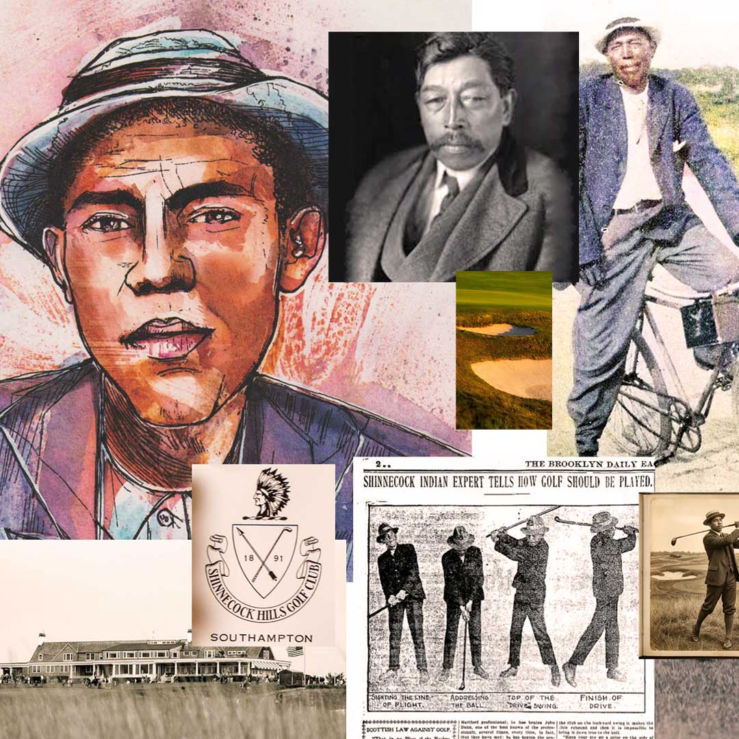 Oscar Bunn competed in the 1896 U.S. Open at Shinnecock Hills
