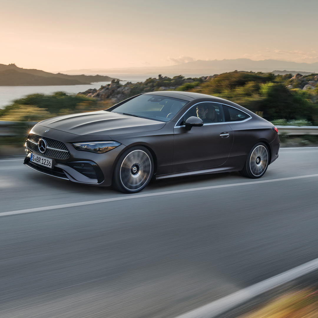 Driving the CLE 450 4MATIC Coupe